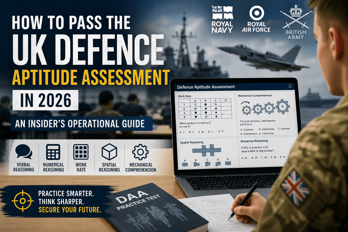 Royal Navy Defence Aptitude Assessment (DAA): Complete Guide to Passing ...